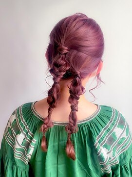 アットティー 金沢八景(at tee...) ツイン編み下ろし＊°○