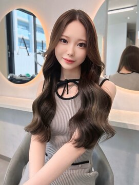 ラピス 福岡天神店(Lapis) マロンブラウン×エクステ70枚