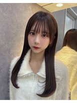 ロンドアヴァントゥス 池袋(Lond aventus)&nbsp;韓国レイヤー/韓国風/ボブ/髪質改善/黒髪/ブリーチなし〔池袋〕