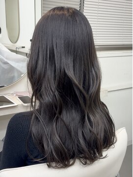 リンクバイアーバン(link by urban.) 【透明感カラー】暗髪グレージュ