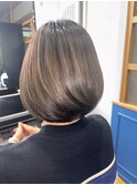 ハイライトつやボブ