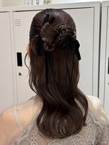 ロビー(LOBBY)&nbsp;個性派ハーフアップカチモリ☆