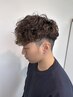 【王道のパーマ】カット+外国人風スペインカール¥14000