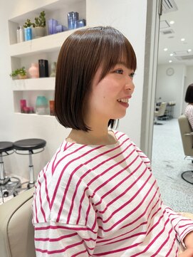 オン キャナルシティ博多前店(on) 【晴音】タッセルボブ/ボブ/髪質改善/30代