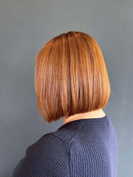 カミケンガレリア(kamiken. galleria) 縮毛矯正×まとまる美髪ボブ【カミケンガレリア/郡山】