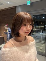 オーガニックトリコ 所沢(organic+tricot)&nbsp;20代30代夏おすすめ！収まりと丸みの可愛いボブスタイル