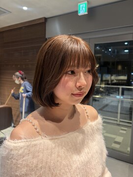 オーガニックトリコ 所沢(organic+tricot) 20代30代夏おすすめ！収まりと丸みの可愛いボブスタイル