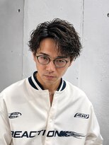 メンズ ラピス(Men's Lapis) 縦落ちスパイラル メンズパーマ 40代