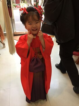 ヘアースタジオエル 七五三