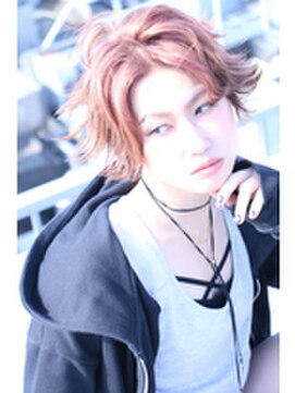 ヘアサロンM 新宿 パーソナルカラーピンクベージュ（イメチェン）