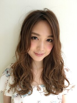 ロンド 銀座(Lond) 大人可愛いラフウェーブ 担当川瀬賢翁