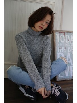 クラン(clan) ハイトーングラデーション大人可愛いバルーンミディ