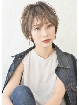 ケーツー心斎橋 クイーンズガーデン バイ ケーツー(K two QUEEN'S GARDEN by K two) 小顔甘辛MIXショート×イルミナカラー1/心斎橋&難波&なんば