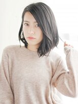 ヘアメイク ナル(hair make nalu) かきあげ前髪の大人カール