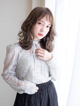 ヘアアンドエステ ヒロイン 西麻布本店(Hair&Esthe HIROIN) ミディアムカールレイヤー
