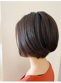 大人ショートボブ
