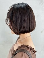 アイティー バイ アルバム 中野店(IT by ALBUM) ナチュラルボブ_オリーブカラーハイライトカラー_ba306392