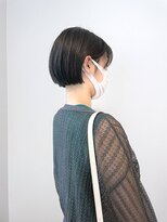 ゴーズゴードットビー 吉祥寺(go s go .b)&nbsp;ぱつっとマロンベージュミニAラインボブ【吉祥寺】