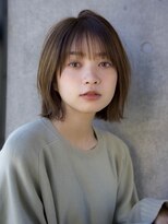 エインアンリー 表参道(AIN.ANLY.)&nbsp;大人おしゃれ前髪あり外ハネボブ20代30代【AIN.表参道】川原大地