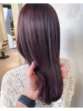 ロビン アンド ダルク(robin&darc) ブリーチなしピンクパープルカラー【代官山】【髪質改善】
