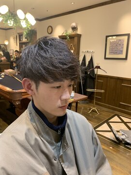ヒロギンザバーバーショップ 神楽坂店(HIRO GINZA BARBER SHOP) 王道マッシュ