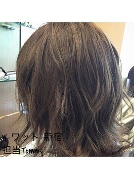 ワット 原宿店(W) ショートxウルフ W-ワット-原宿店