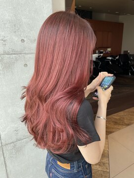 リーホリエ(Lee Horie) 【Rie】ワンブリーチでつくるチェリーレッド