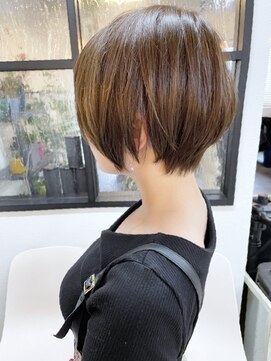 ニット 銀座(knit) 《knit銀座》大人可愛い20代30代40代ショートボブ丸み前下がり