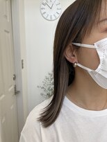 リコット 浦和美園(Liecot)&nbsp;【Fumiya】ミルクティーグレージュ×イヤリングカラー