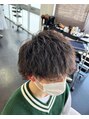オルオル(OLU OLU)&nbsp;ゆるめの動きのあるツイストパーマ大人気です！