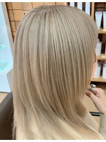 リシェール 北越谷店(RICHAIR)&nbsp;前髪/マチルダボブ/ピンクベージュ/インナーグレージュ/北越谷店