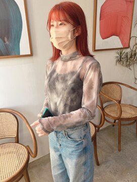 グランド(GRAND) ブリーチ　レッドオレンジ