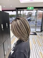 アフューズバイストゥー(Vfuse by StueW)&nbsp;ご出産前での応援ハイライト[岡山][倉敷][倉敷美容室]