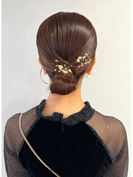 ハートボックス 四谷店(Heart box) 大人っぽくタイトに金箔で華やか【タイトシニオン】