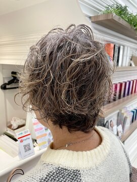 アッシュ 鶴ヶ峰1号店(Ash) ショート×パーマ