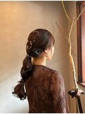 ヘアセット/結婚式お呼ばれアレンジ