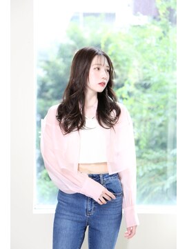 アエレ(Aere) 【Aere池袋】シースルーバング×ロング×ラフウェーブ☆小林