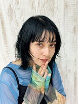 ニューヨークニューヨーク ピオレ姫路店(NYNY) シースルーバング×ニュアンスパーマ