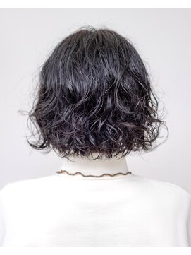 ルプラ ガーデン(le-pla garden) ショートボブ#ケアパーマ#黒髪#ボブ#ショート#豊橋#豊川#田原