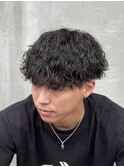 波巻きパーマ/縦落ちパーマ/ツイストスパイラルパーマ