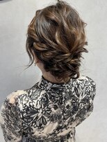 リンク(Link)&nbsp;シニヨン/シニヨンアレンジ/結婚式/お呼ばれヘア/ヘアアレンジ