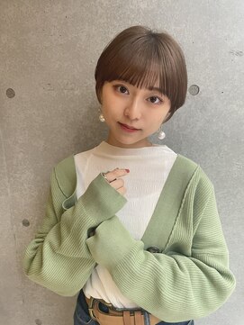 アッシュ 二子玉川店(Ash) 丸みヘア/アースカラー/デザインカラー/二子玉川