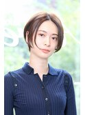 【Aere池袋】大人ショートボブ×艶髪×サファリベージュ☆小林