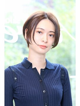 アエレ(Aere) 【Aere池袋】大人ショートボブ×艶髪×サファリベージュ☆小林