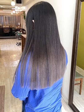 アウルム 下北沢(aurum) グレージュロング