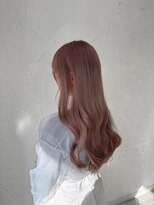 プライズ 表参道原宿店(prize)&nbsp;ミルクティーピンクベージュ春カラー原宿表参道