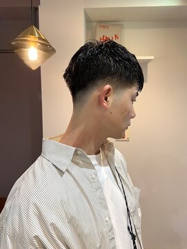 パープル(PURPLE) メンズカット/フェードカット/刈り上げ