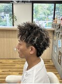 ハイライト×ピンパーマ！