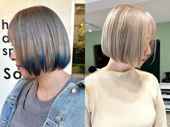 サビィ(Sabby)の写真/ワンカラーに飽きた方へ◎周りと差がつくデザインカラーが出来るサロンSabby☆