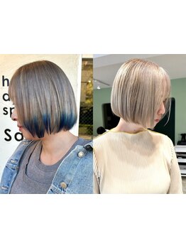 ワンカラーに飽きた方へ◎周りと差がつくデザインカラーが出来るサロンSabby☆